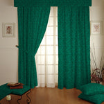 Canvas-Jacquard-Gewebe Grün - Ribes y Casals