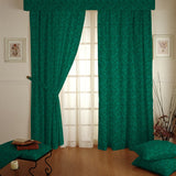Canvas-Jacquard-Gewebe Grün - Ribes y Casals