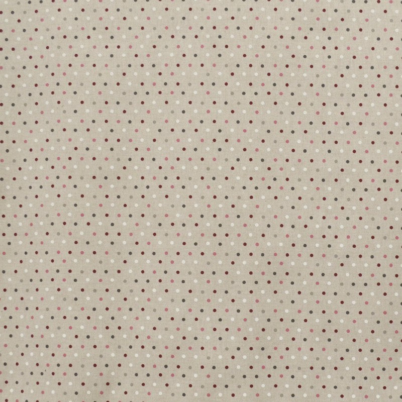 Polka Dot Canvas Stoff Multicolour - Ribes y Casals
