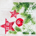 Canvas-Stoff Weihnachtsstern-Ornamente - Ribes y Casals