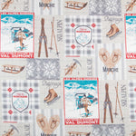 Canvas Weihnachtsstoff Alpen - Ribes y Casals