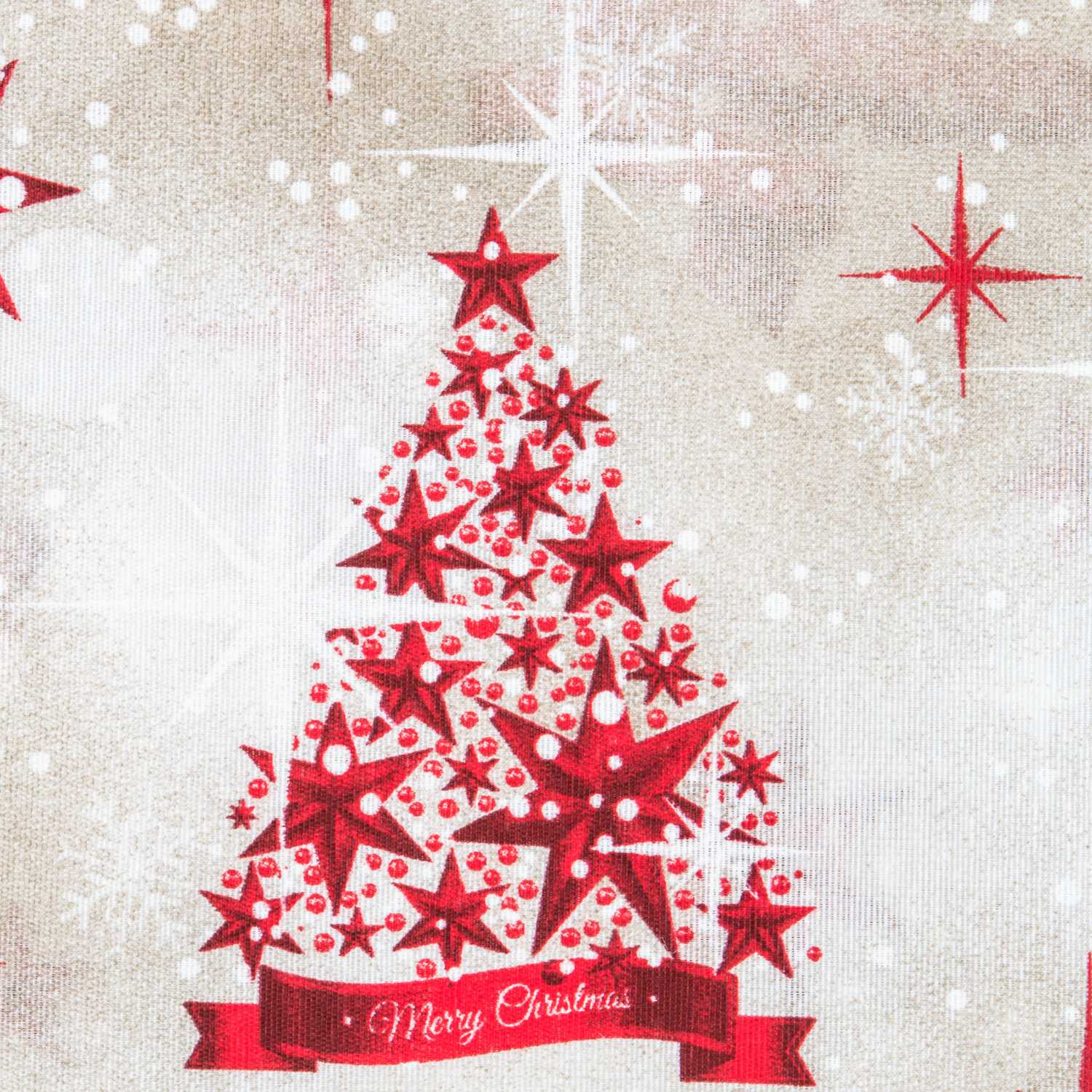 Canvas Weihnachtsbaum Rot - Ribes y Casals