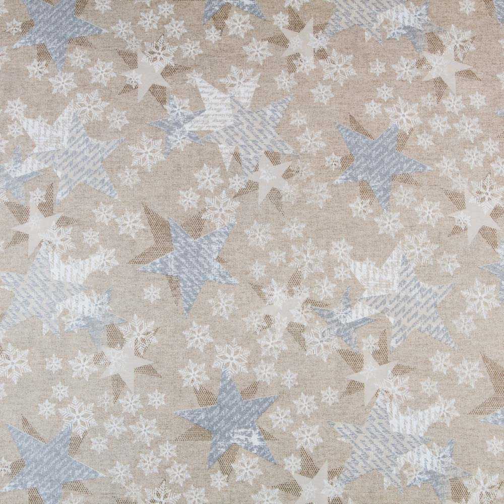 Silver Star Lackiertes Segeltuch Weihnachten Segeltuch Silver Star - Ribes y Casals