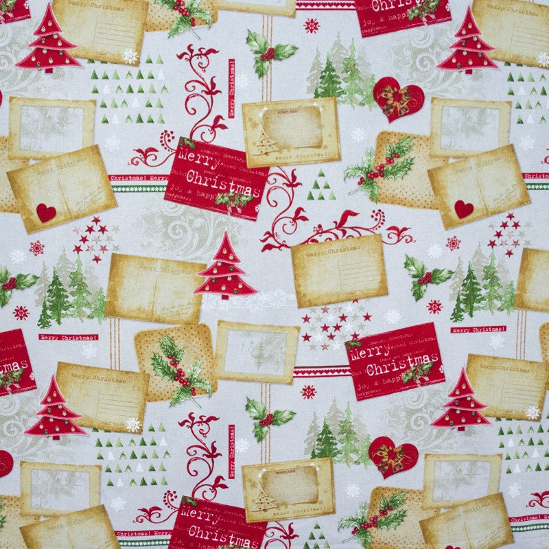 Weihnachten Frohe Weihnachten Canvas-Stoff - Ribes y Casals
