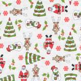 Canvas Weihnachtspuppe und Rentier-Stoff - Ribes y Casals
