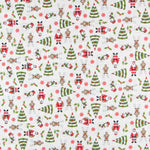 Canvas Weihnachtspuppe und Rentier-Stoff - Ribes y Casals