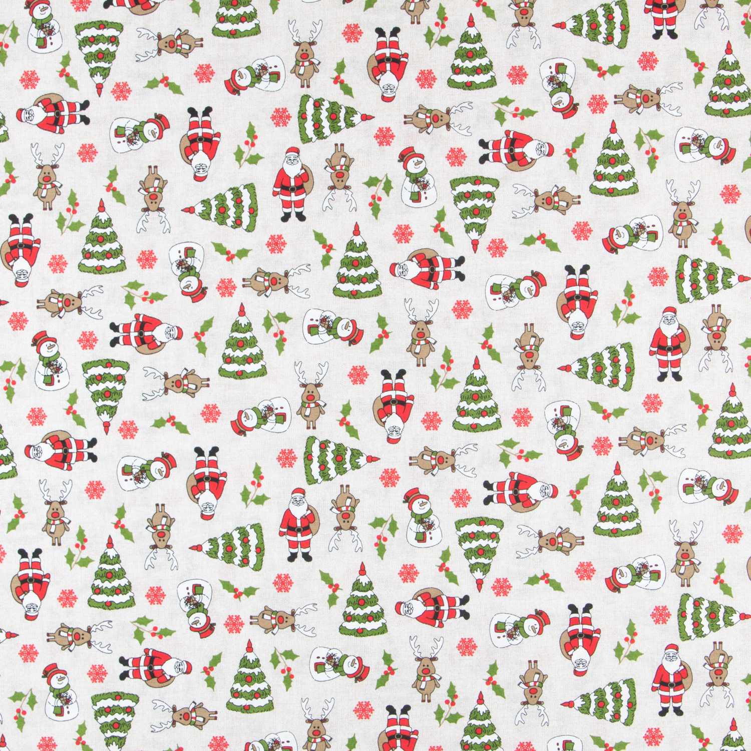 Canvas Weihnachtspuppe und Rentier-Stoff - Ribes y Casals