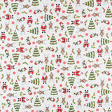 Canvas Weihnachtspuppe und Rentier-Stoff - Ribes y Casals
