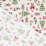 Canvas Weihnachtspuppe und Rentier-Stoff - Ribes y Casals