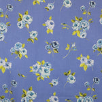 Loneta Panama Cretona Vintage Blau Canvas-Stoff - Ribes y Casals