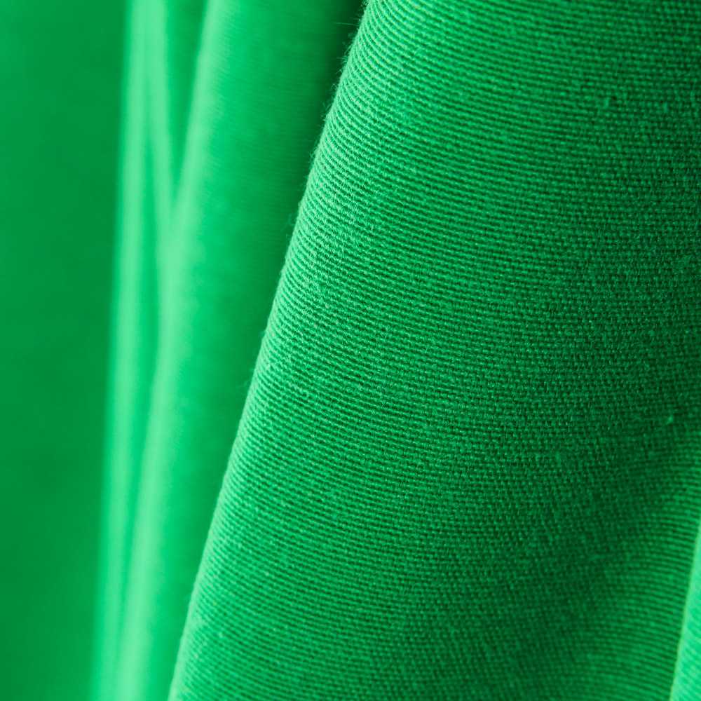 Stoffrest: Grüner Chroma-Canvas – verschiedene Maße x 280 cm Breite - Ribes y Casals