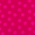 Fuchsia Jacquard Polka Dots Stoff - Ribes y Casals