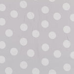 Grauer Polka Dots Jacquard-Stoff - Ribes y Casals