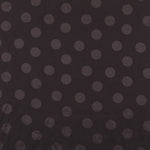 Polka Dots Jacquard-Stoff Schwarz - Ribes y Casals