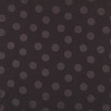 Polka Dots Jacquard-Stoff Schwarz - Ribes y Casals