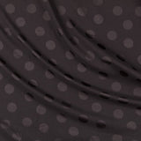 Polka Dots Jacquard-Stoff Schwarz - Ribes y Casals