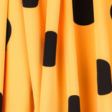 Polka Dots Stoff Schwarz 55mm Albero - Ribes y Casals