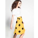 Polka Dots Stoff Schwarz 55mm Albero - Ribes y Casals