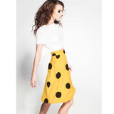 Polka Dots Stoff Schwarz 55mm Albero - Ribes y Casals