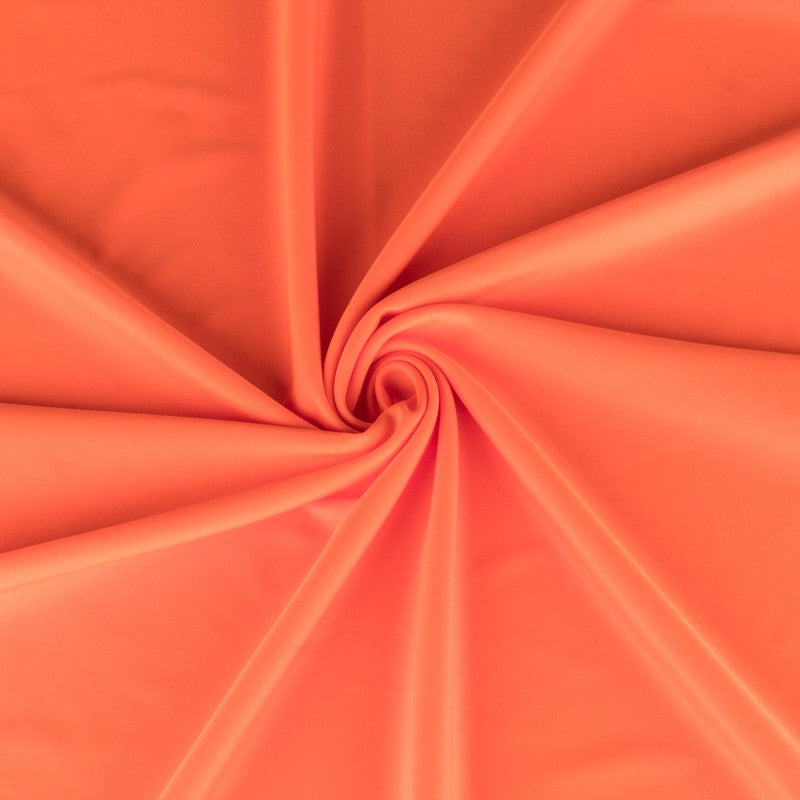 Orange glänzender Lycra-Stoff - Ribes y Casals