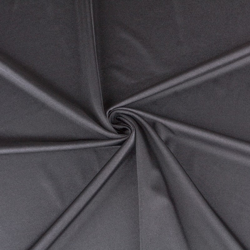 Reststück Lycra-Stoff, glänzend, schwarz – verschiedene Maße x Breite 150 cm - Ribes y Casals