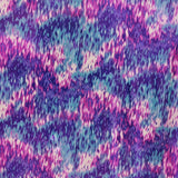 Fuchsia Regen Bedruckter Lycra-Stoff - Ribes y Casals