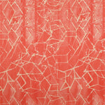 Bedruckter Lycra-Stoff Rote Spuren - Ribes y Casals