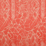 Bedruckter Lycra-Stoff Rote Spuren - Ribes y Casals