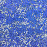 Blauer Glitzer-Lycra-Glitzer-Stoff - Ribes y Casals