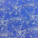 Blauer Glitzer-Lycra-Glitzer-Stoff - Ribes y Casals