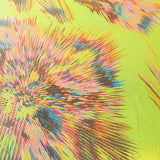 Gelbe Explosion Hologramm Lycra Hologrammstoff - Ribes y Casals