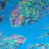 Grüne Explosion Hologramm Lycra Hologramm Stoff - Ribes y Casals