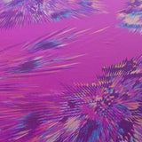 Fuchsia Explosion Hologramm Lycra Hologramm Stoff - Ribes y Casals