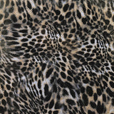 Hologramm Leopard Camel Lycra Hologramm Stoff - Ribes y Casals