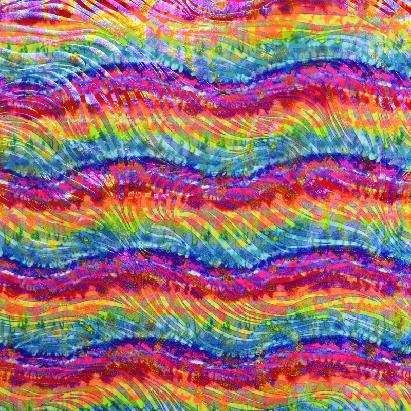 Holographie Krawatte Die Lycra Stoff Multicolour - Ribes y Casals