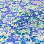 Holografie Vintage Blau Lycra Holografie-Stoff - Ribes y Casals