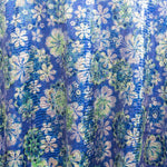 Holografie Vintage Blau Lycra Holografie-Stoff - Ribes y Casals
