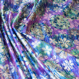 Holografie Vintage Rosa Lycra Holografie-Stoff - Ribes y Casals