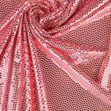 Stoff Lycra Lentejuela Lamina Coral - Ribes y Casals