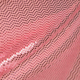 Stoff Lycra Lentejuela Lamina Coral - Ribes y Casals
