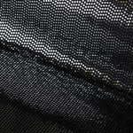 Stoff Lycra Lentejuela Laminat Schwarz - Ribes y Casals