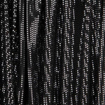Stoff Lycra Lentejuela Laminat Schwarz - Ribes y Casals