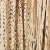 Stoff Lycra Lentejuela Laminat Gold - Ribes y Casals