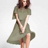 Lyocell-Gewebe Khaki - Ribes y Casals