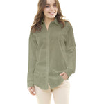 Lyocell-Gewebe Khaki - Ribes y Casals