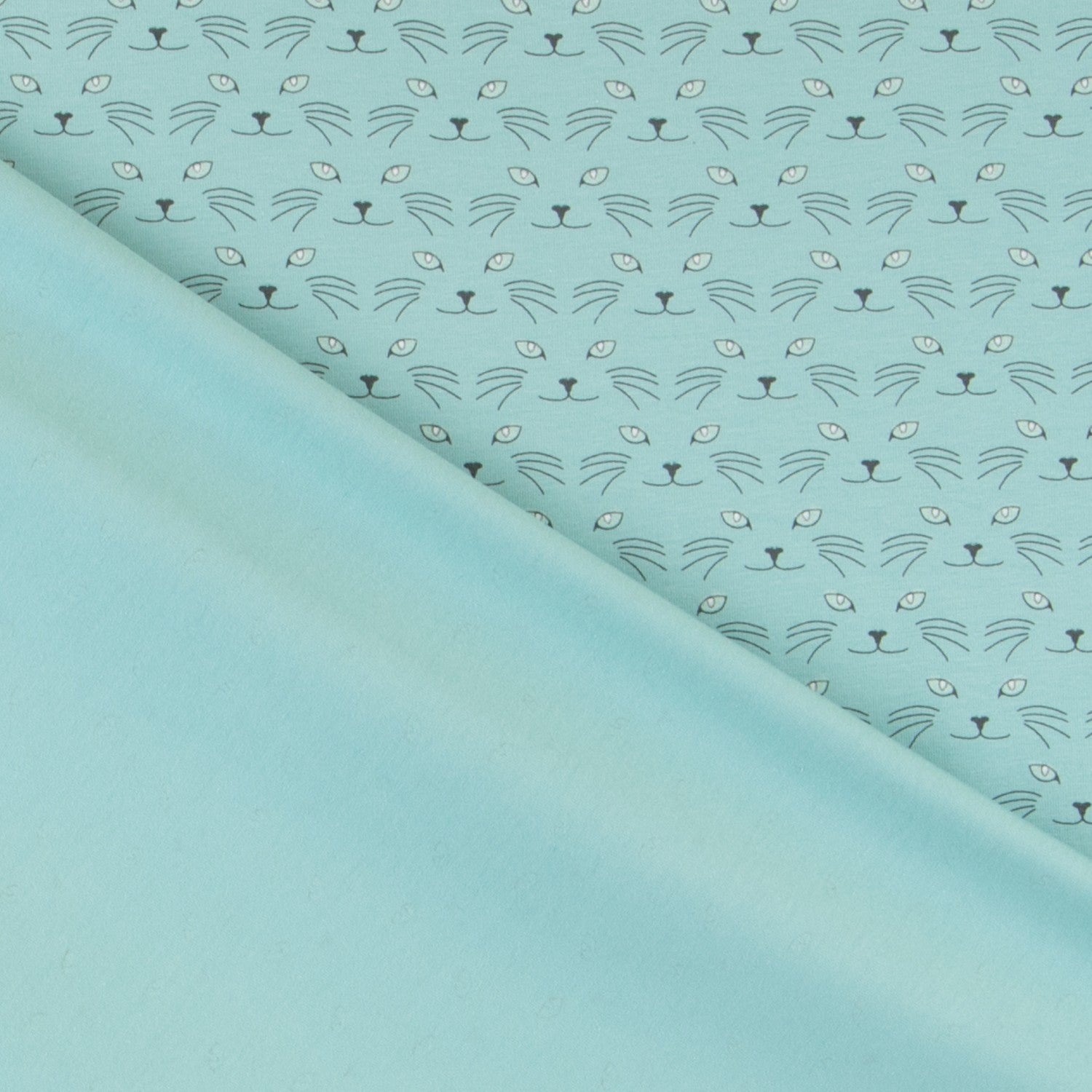 Magic Fabric Katzen Grün - Ribes y Casals
