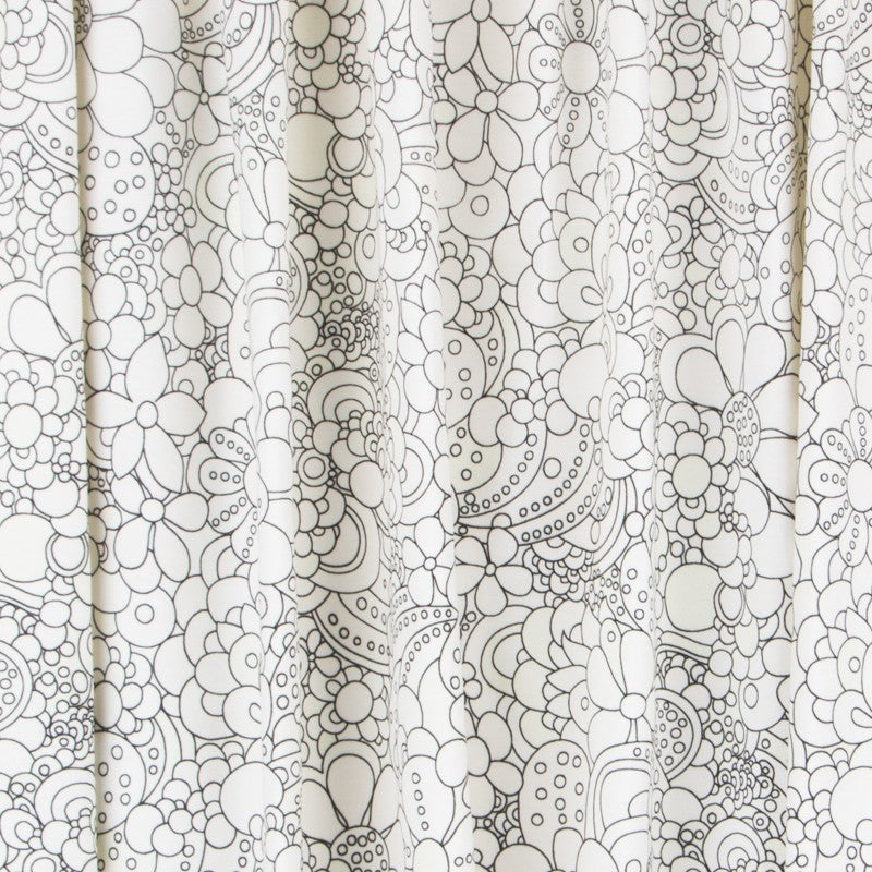 Fabric Magic Blumen Weiß - Ribes y Casals