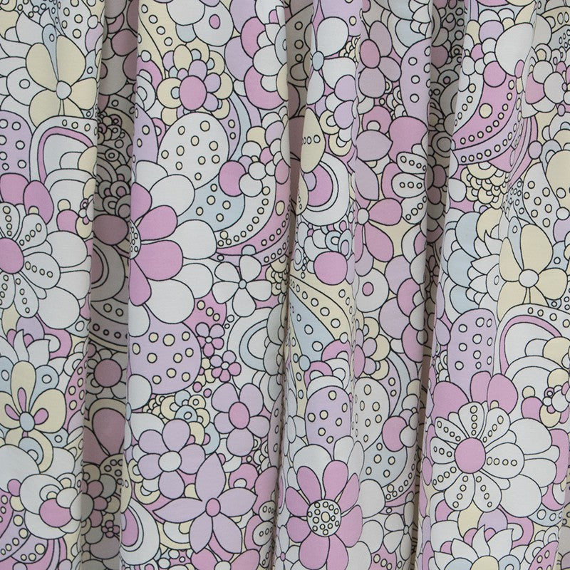 Fabric Magic Blumen Weiß - Ribes y Casals