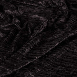 Schwarzer Brokat-Martelé-Stoff - Ribes y Casals