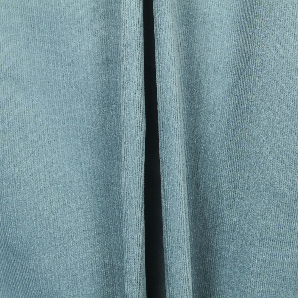 Türkisfarbener Microcord-Stoff - Ribes y Casals